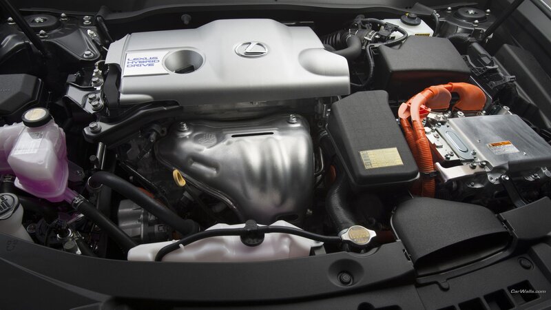 Engine Bay of a Car — Black, Technical, Photograph, Engine Cover