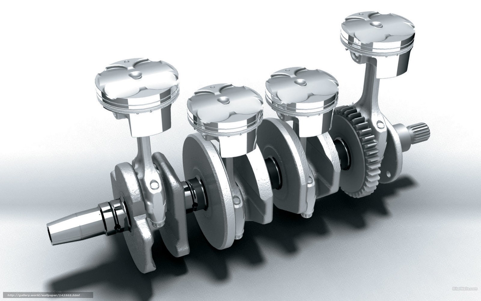 engine crankshaft assembly