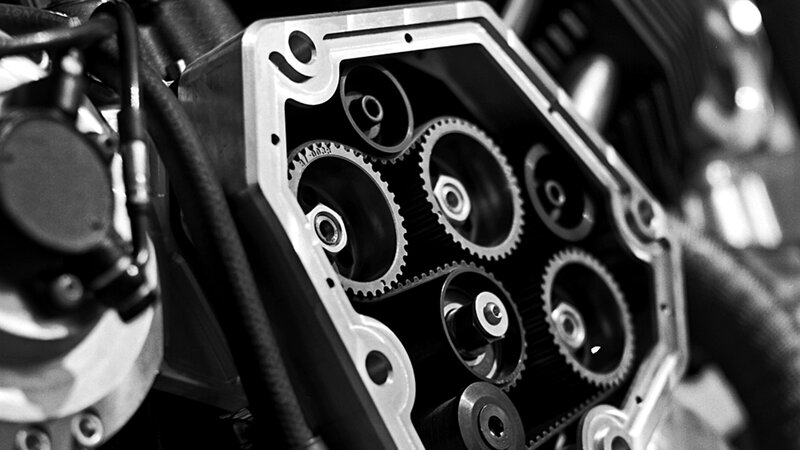 Engine Internal Components — Black
