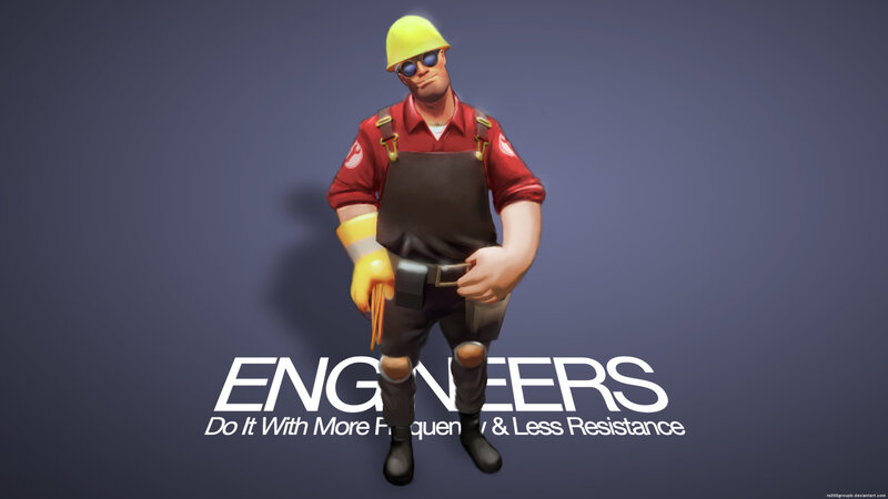 Engineer Character — Gray