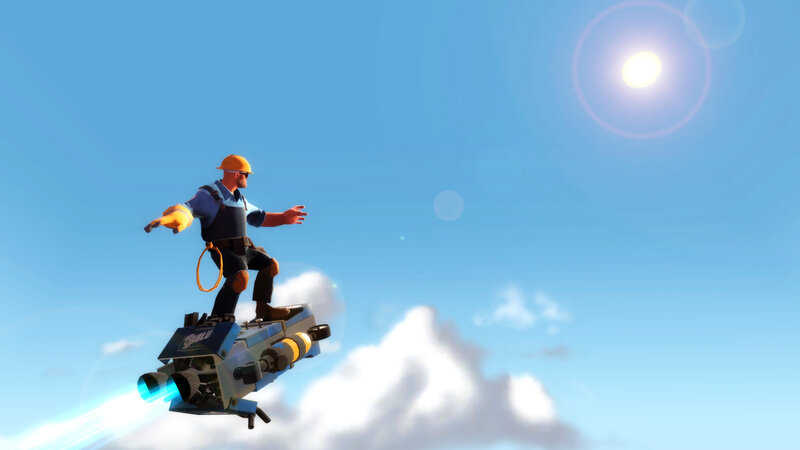 Engineer on a jetpack
