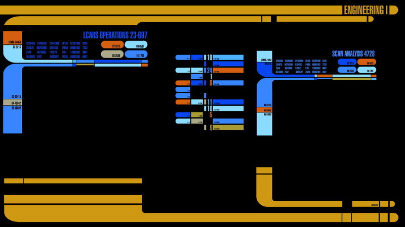 Engineering Console Display