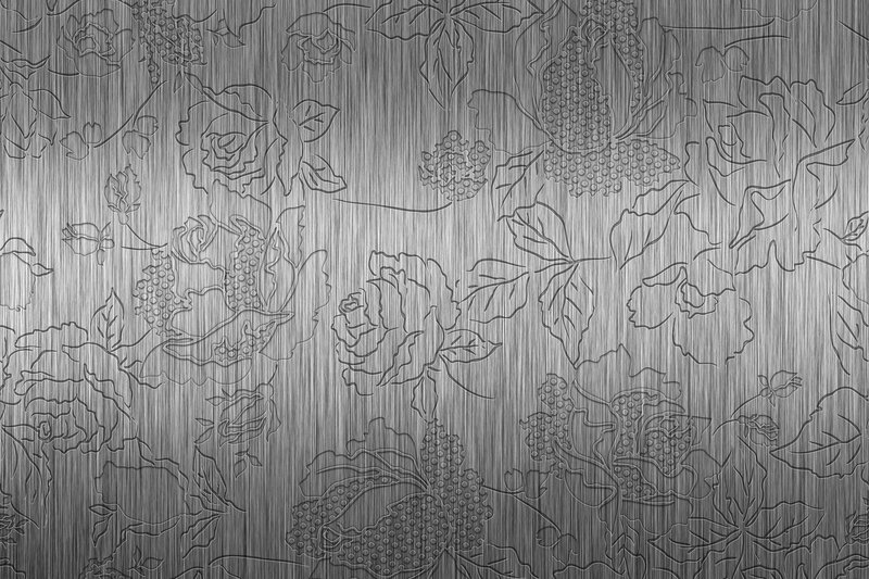 Engraved Floral Pattern