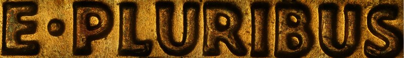 engraved latin text