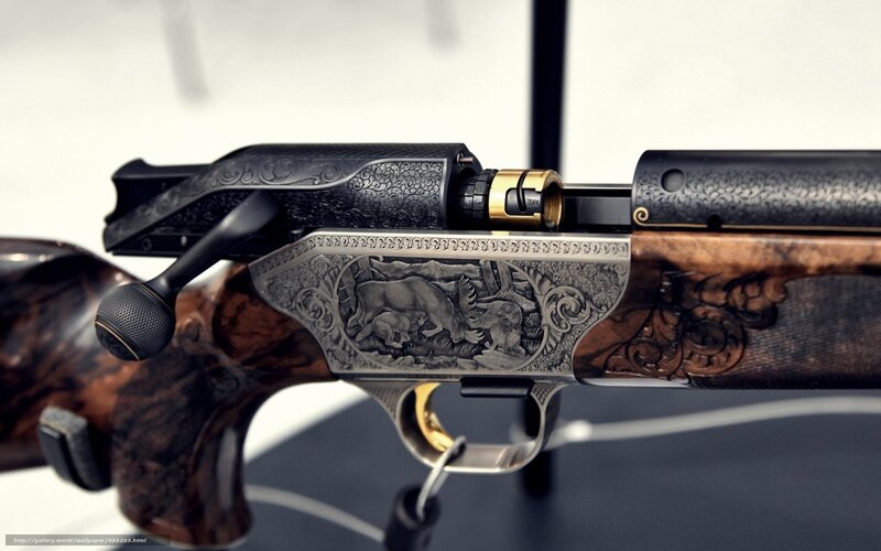 Engraved Rifle