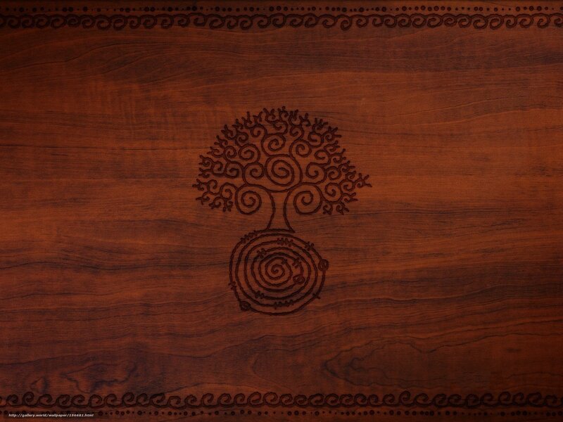 Engraved Tree of Life