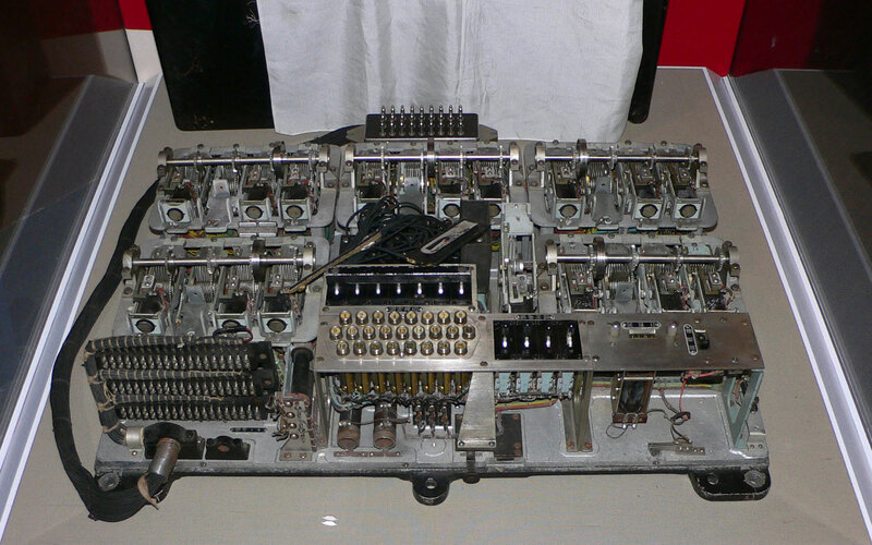 Enigma machine components