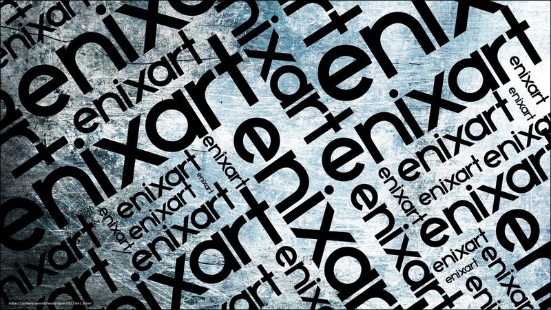 Enixart text pattern wallpaper