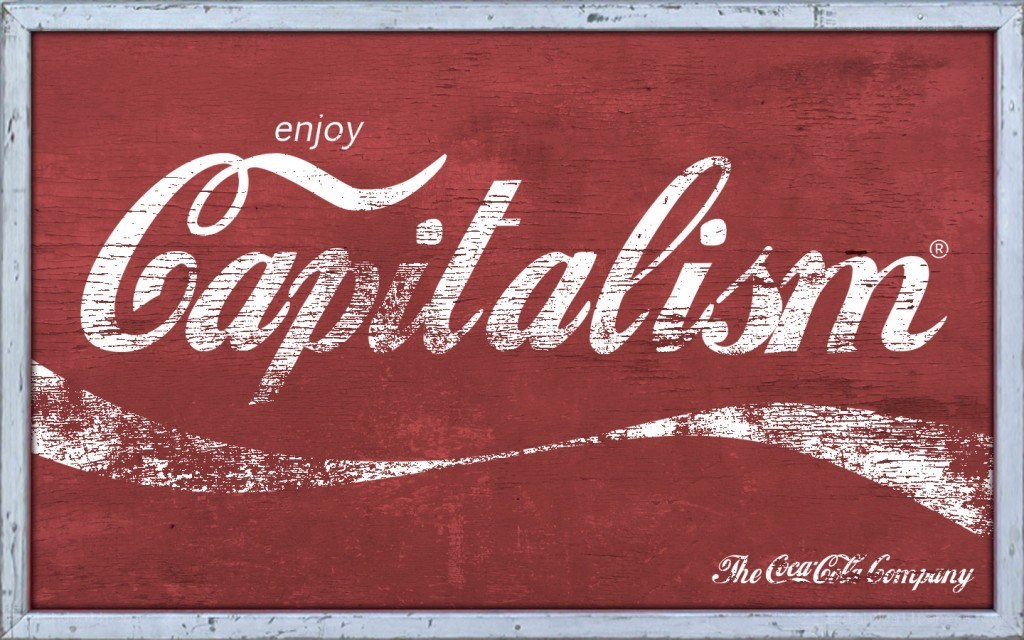 Enjoy Capitalism sign