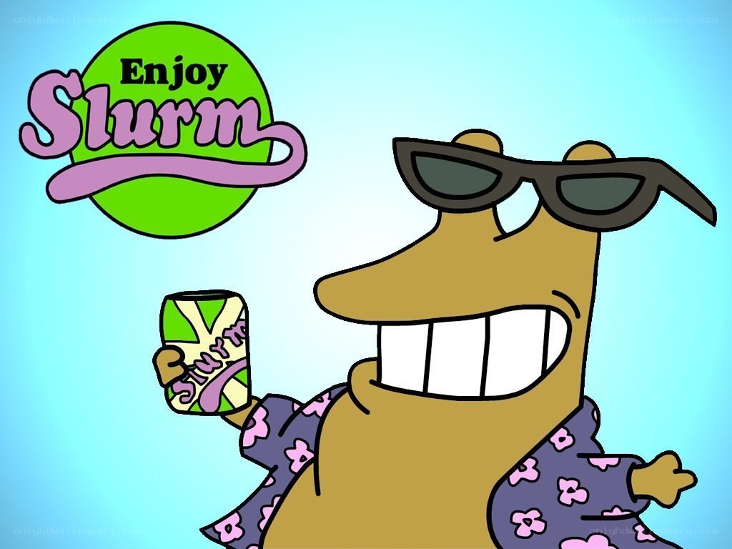 Enjoy Slurm cartoon character