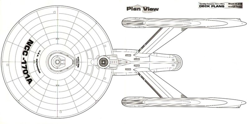 Enterprise NCC-1701A deck plans