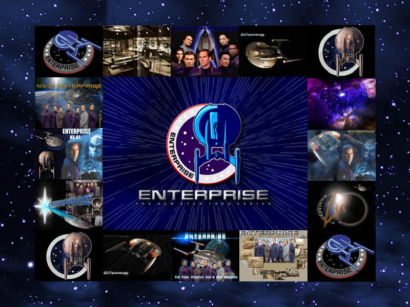 Enterprise Starship Collage