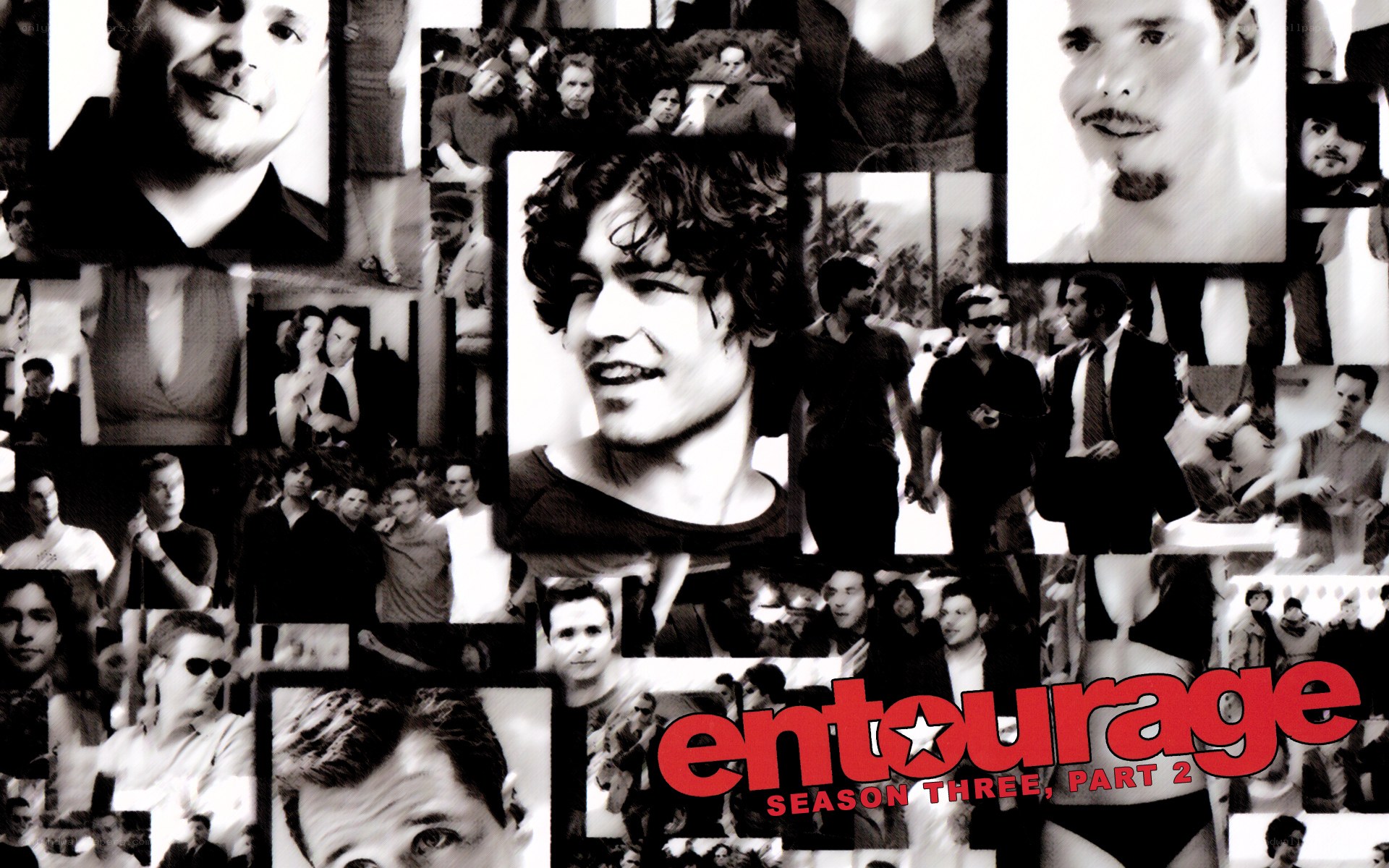 Entourage season three part two collage