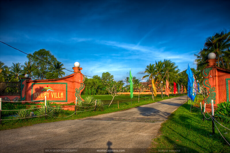 Entrance to Holiday Villa