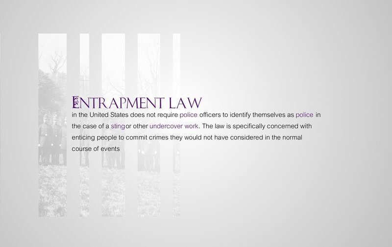 Entrapment law in the US
