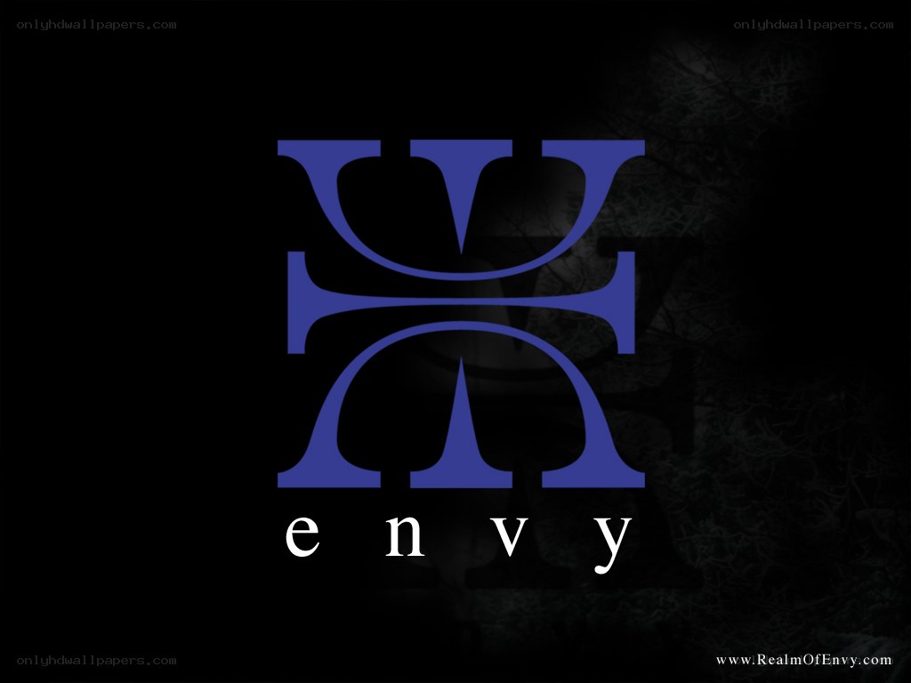 Envy logo on dark background