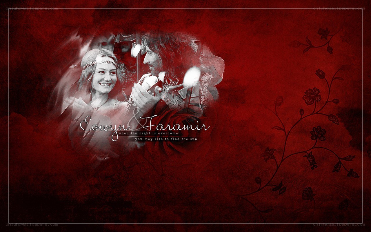 Eowyn and Faramir artwork