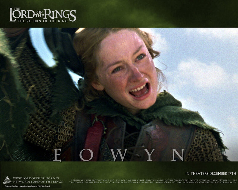Eowyn in battle