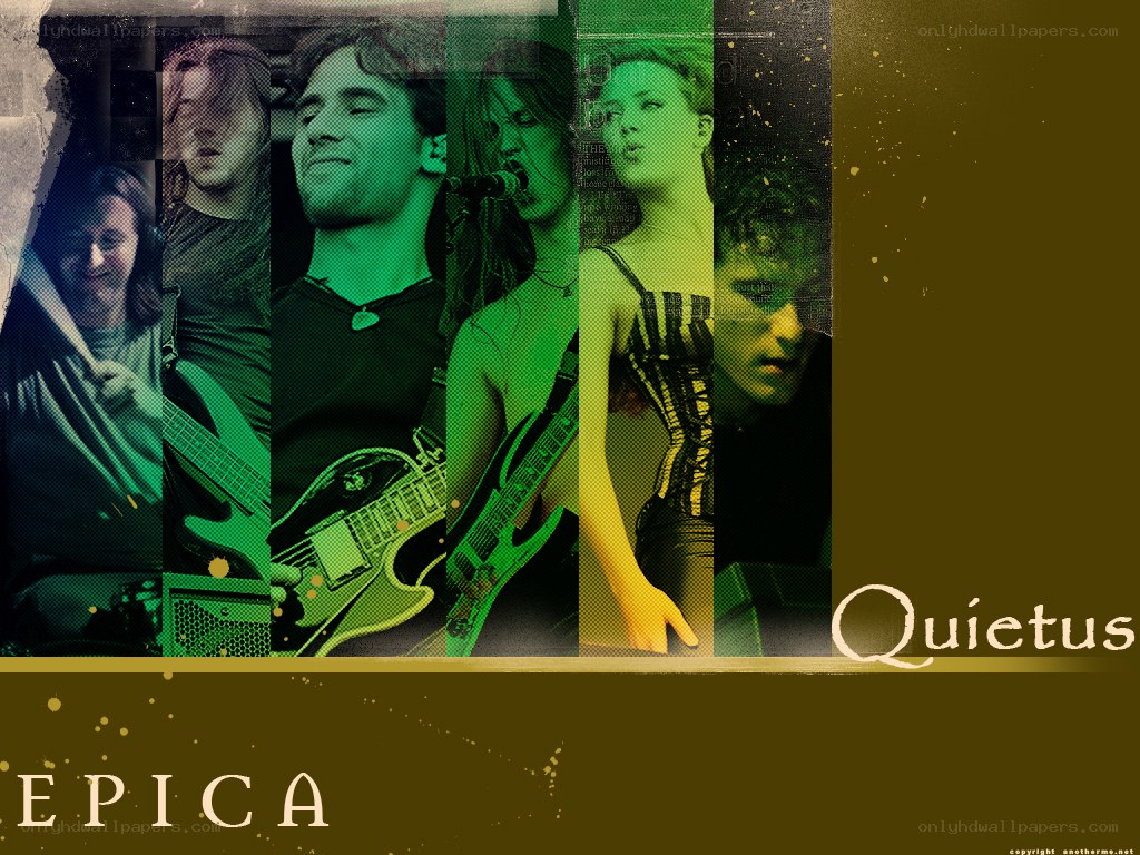 Epic band collage with Quietus