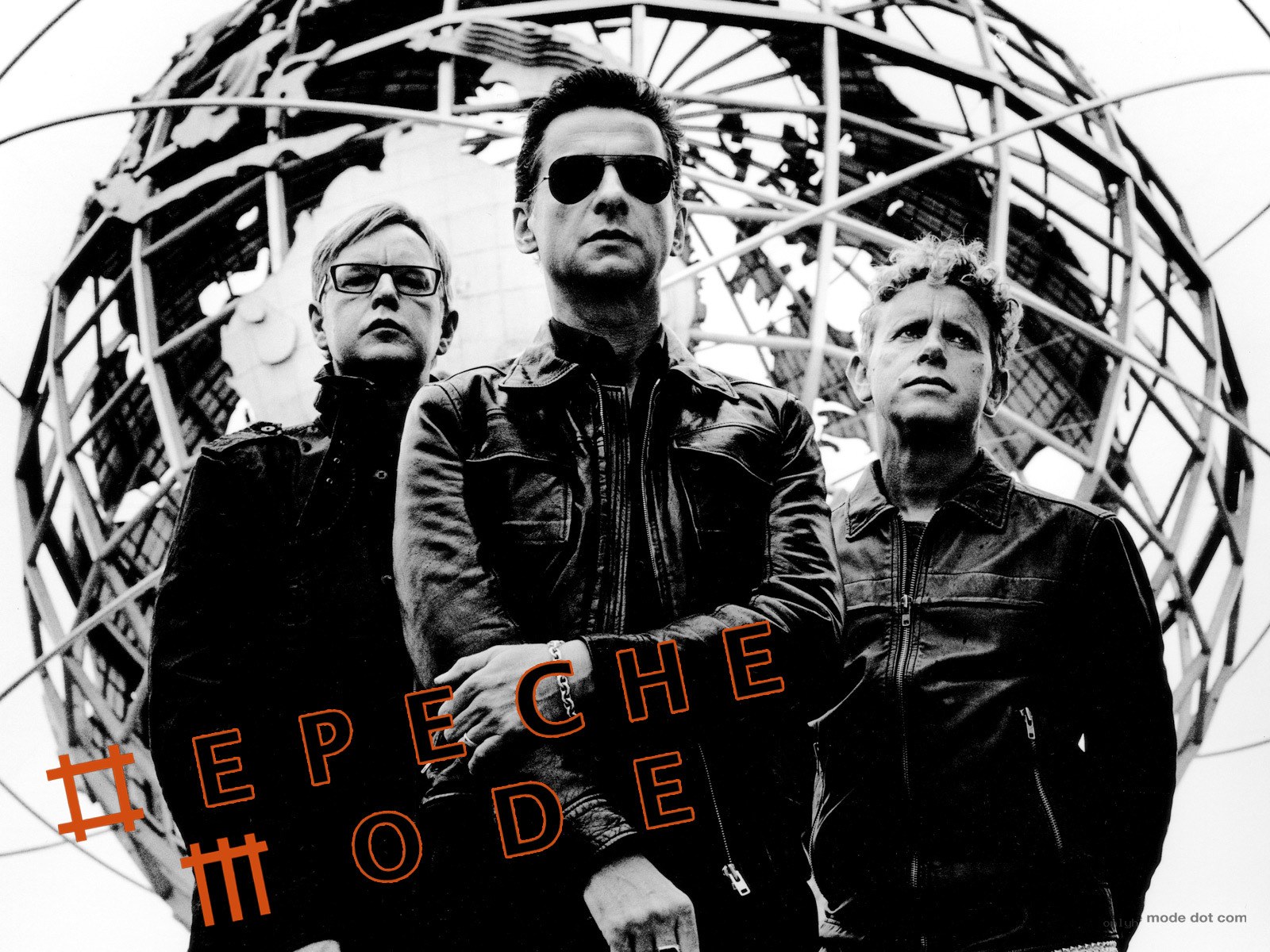 Epic band photo with globe