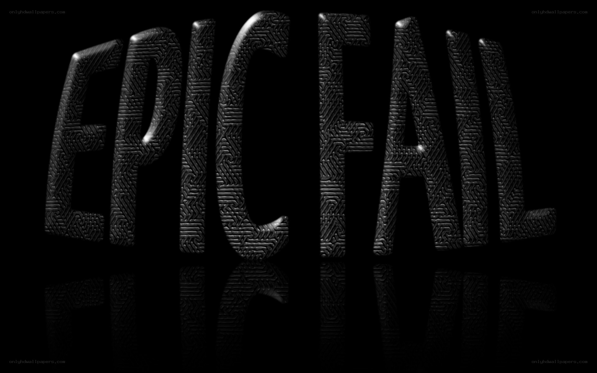 epic fail text logo