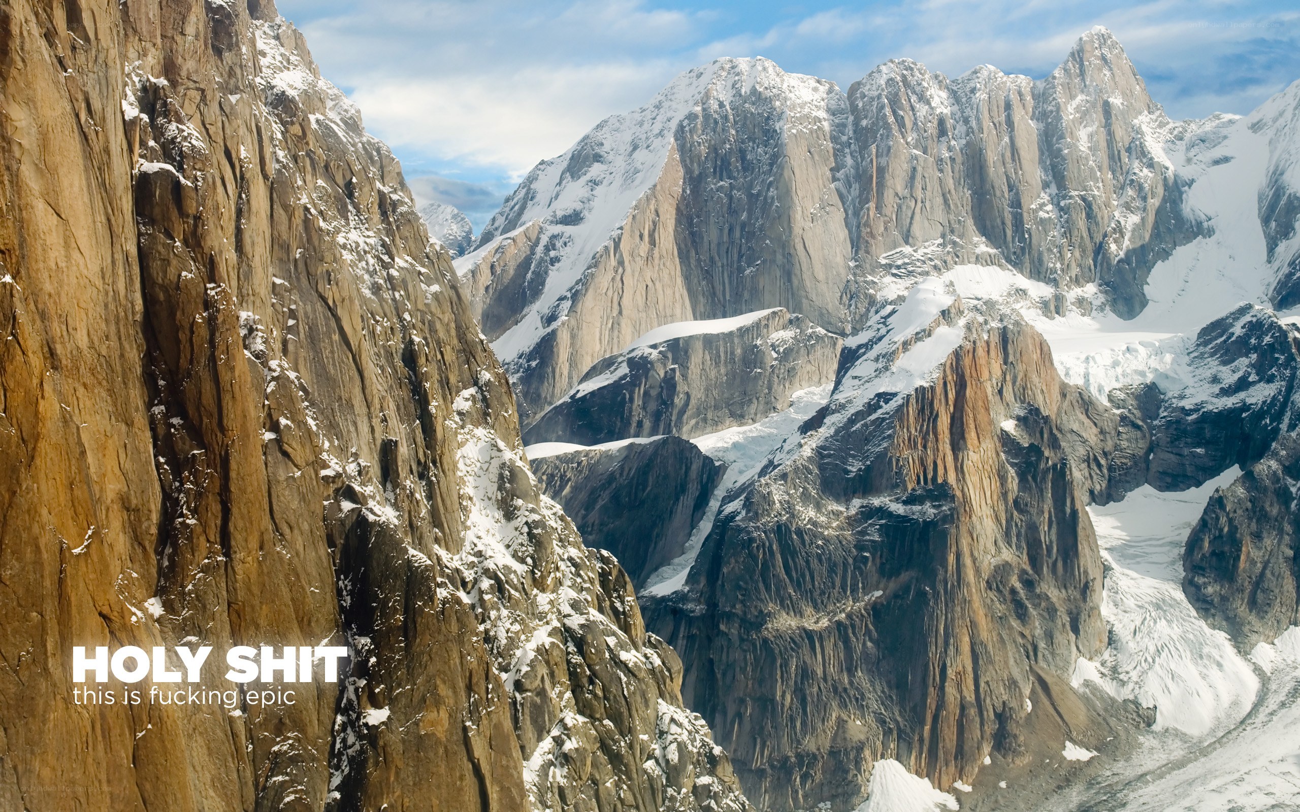 epic mountain landscape