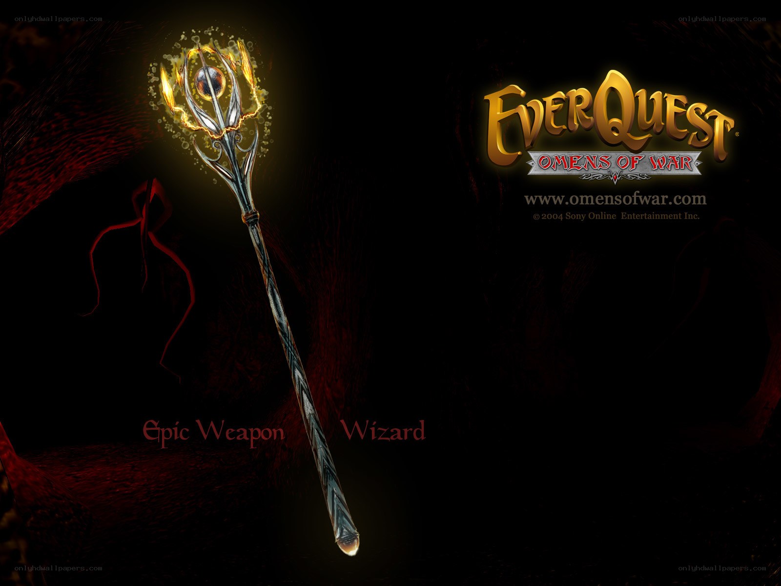 Epic Wizard Staff from EverQuest