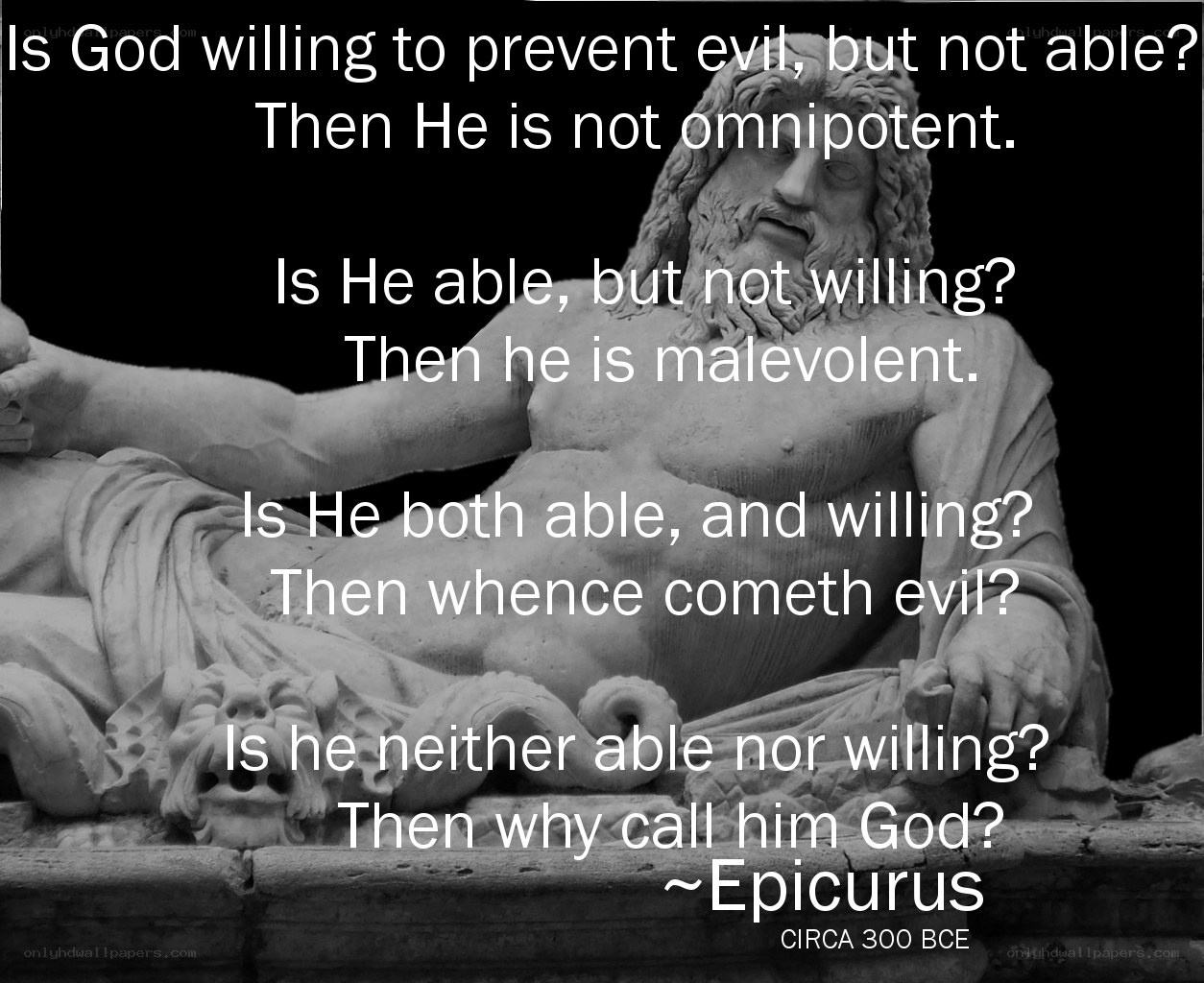 Epicurus on God and Evil