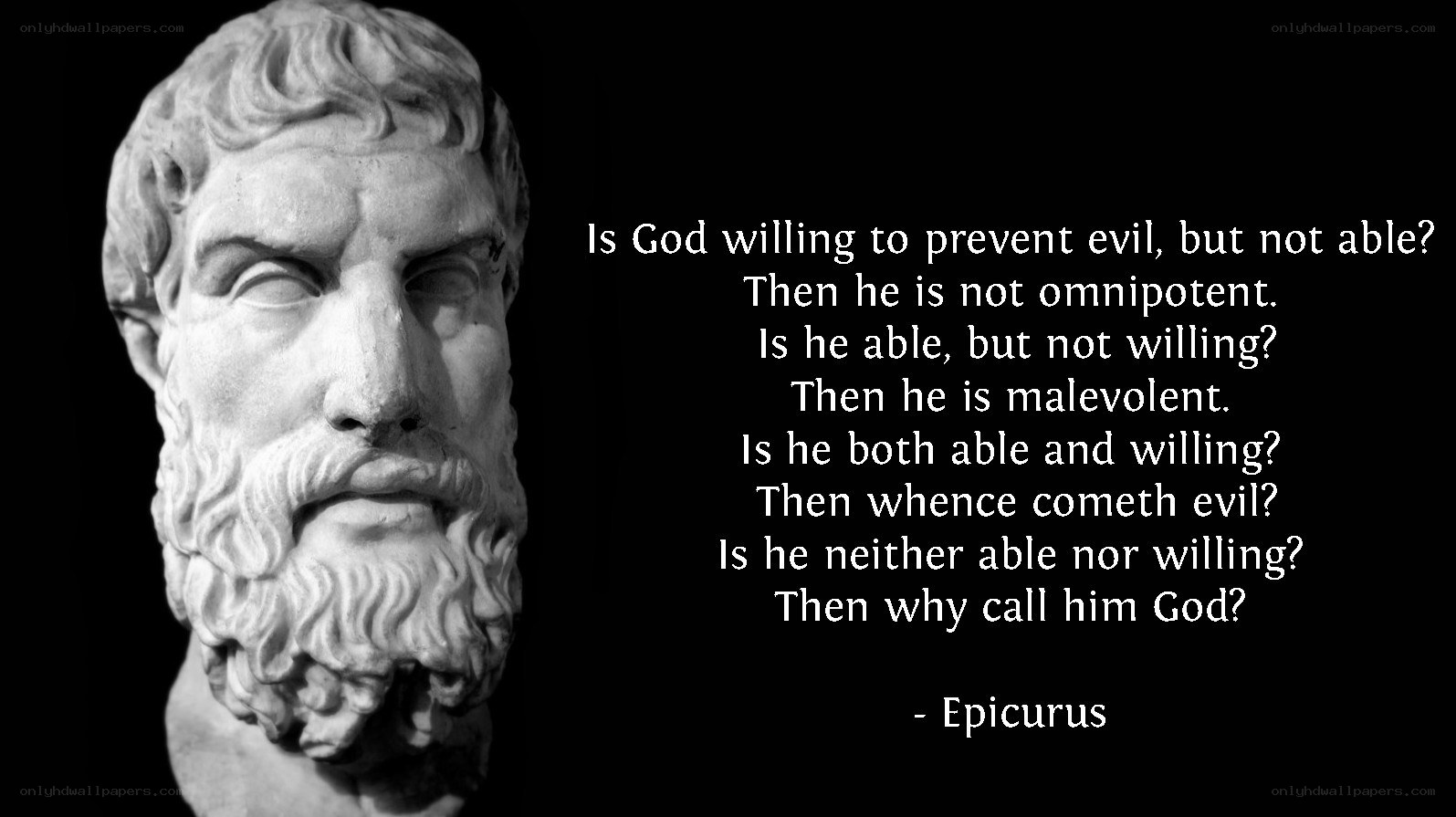Epicurus on the Problem of Evil