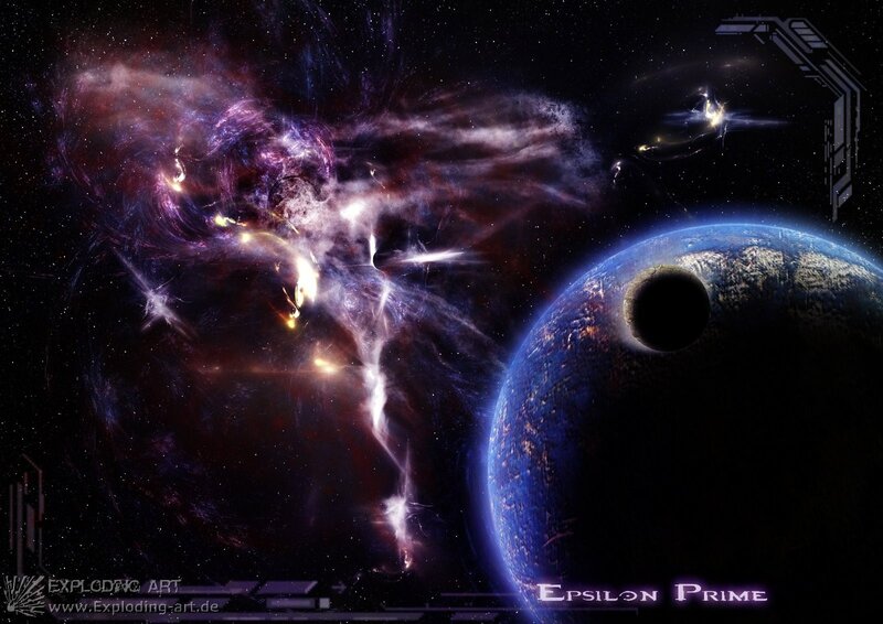 Epsilon Prime Space Scene