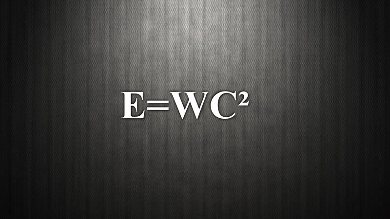 Equation on Textured Background