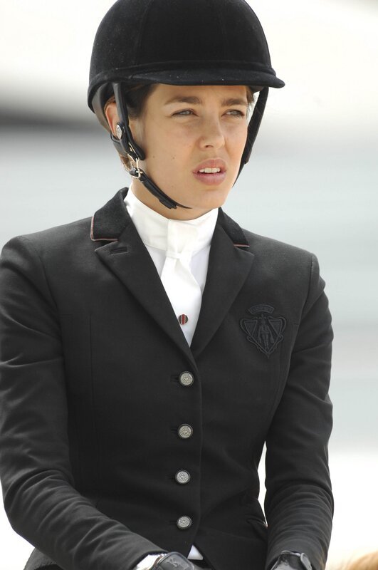 equestrian rider in formal attire