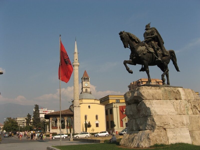 Equestrian Statue of Skanderbeg