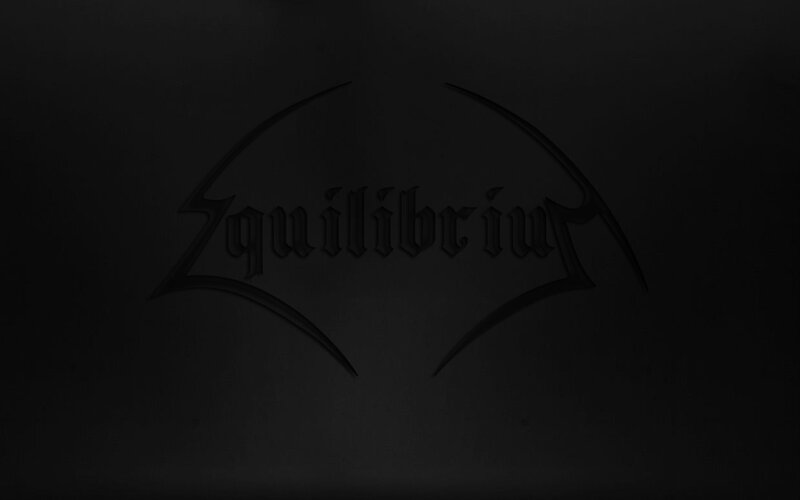 Equilibrium logo on dark background