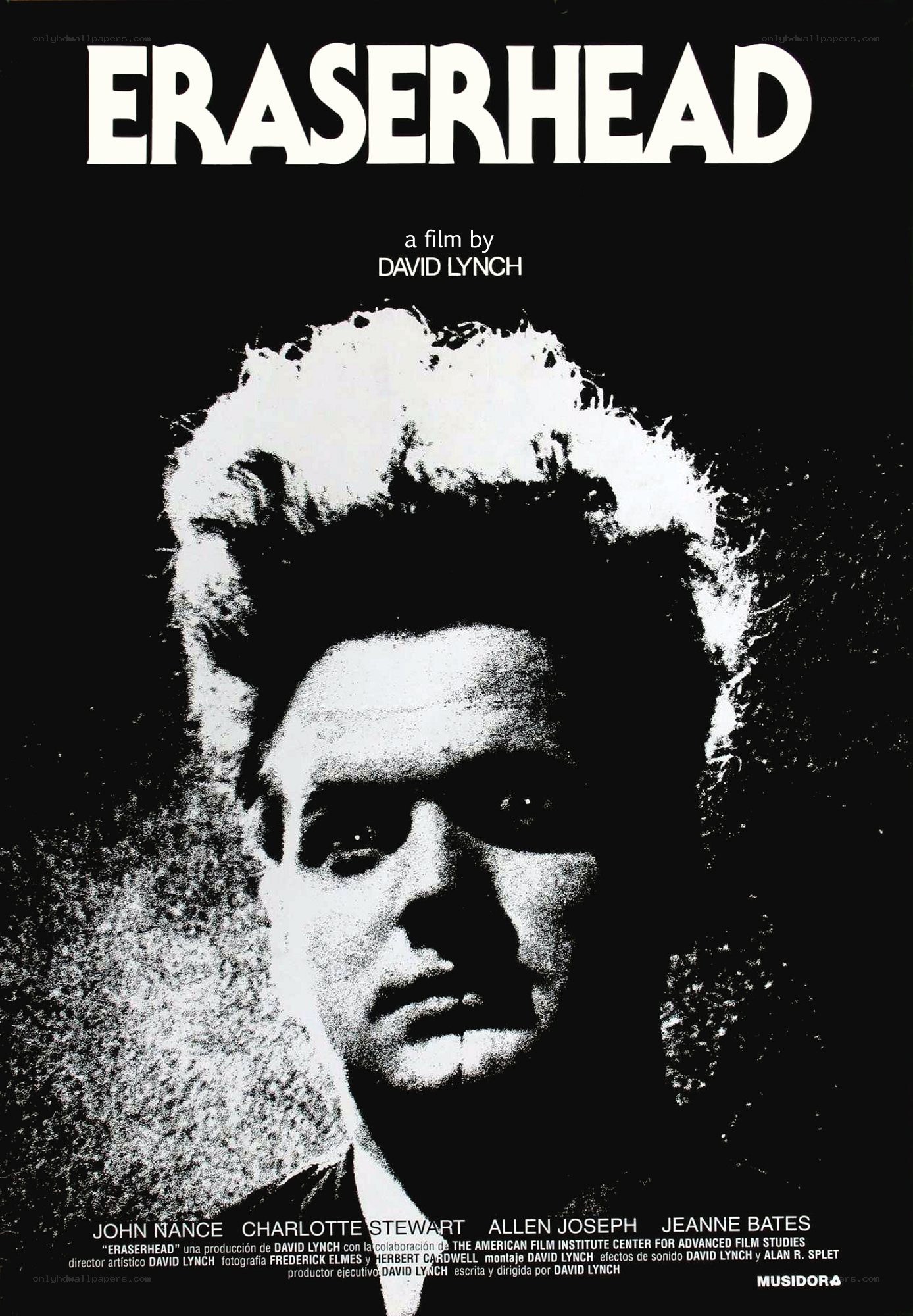 Eraserhead movie poster