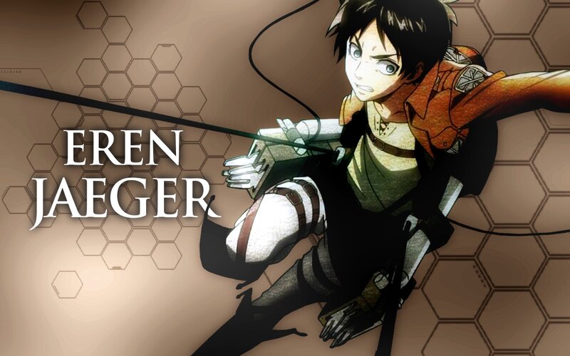 Eren Jaeger in Action — Brown