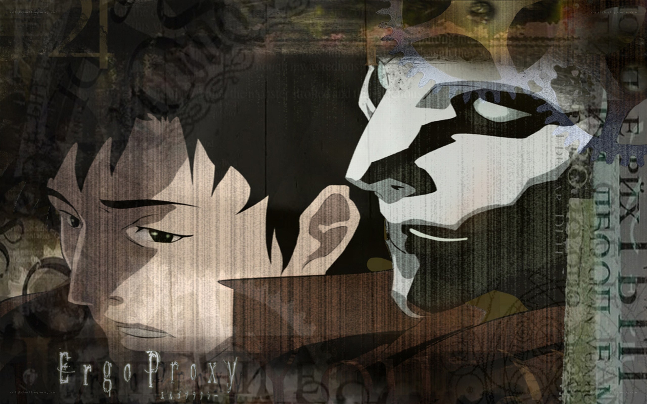 Ergo Proxy anime artwork