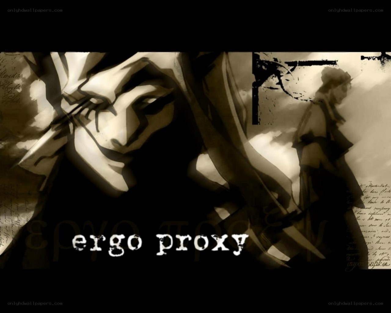 Ergo Proxy anime artwork
