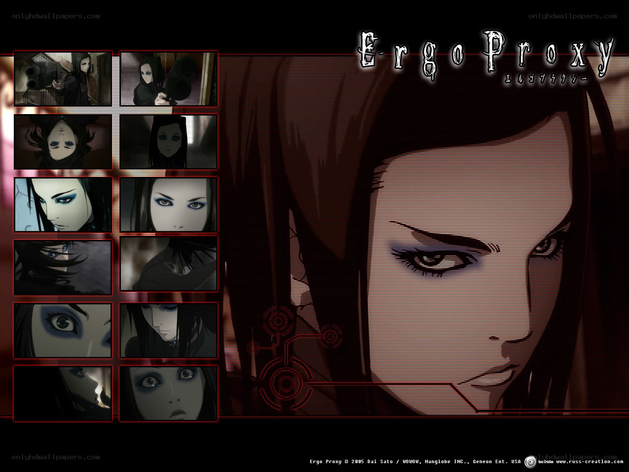 Ergo Proxy anime collage