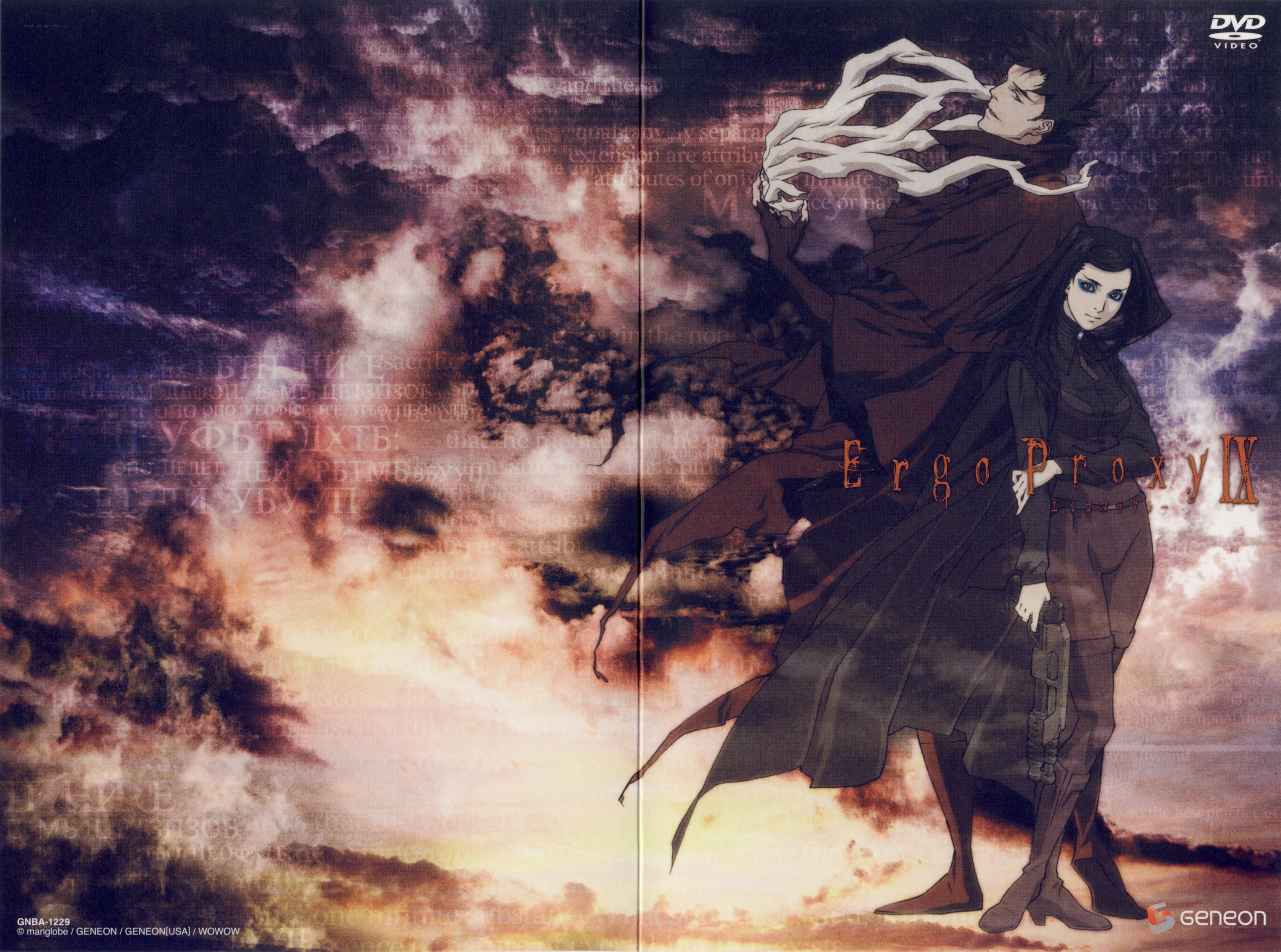Ergo Proxy anime cover art