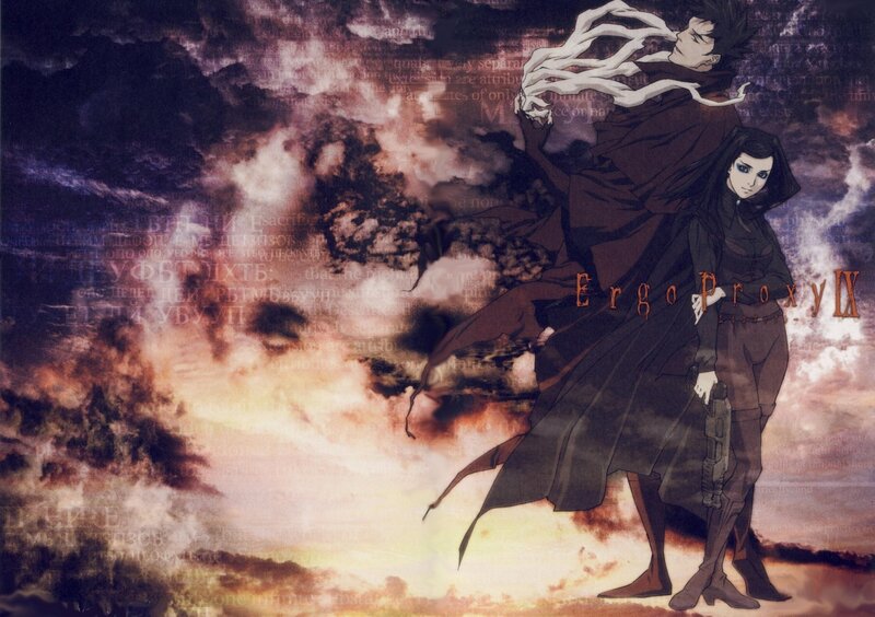 Ergo Proxy characters artwork