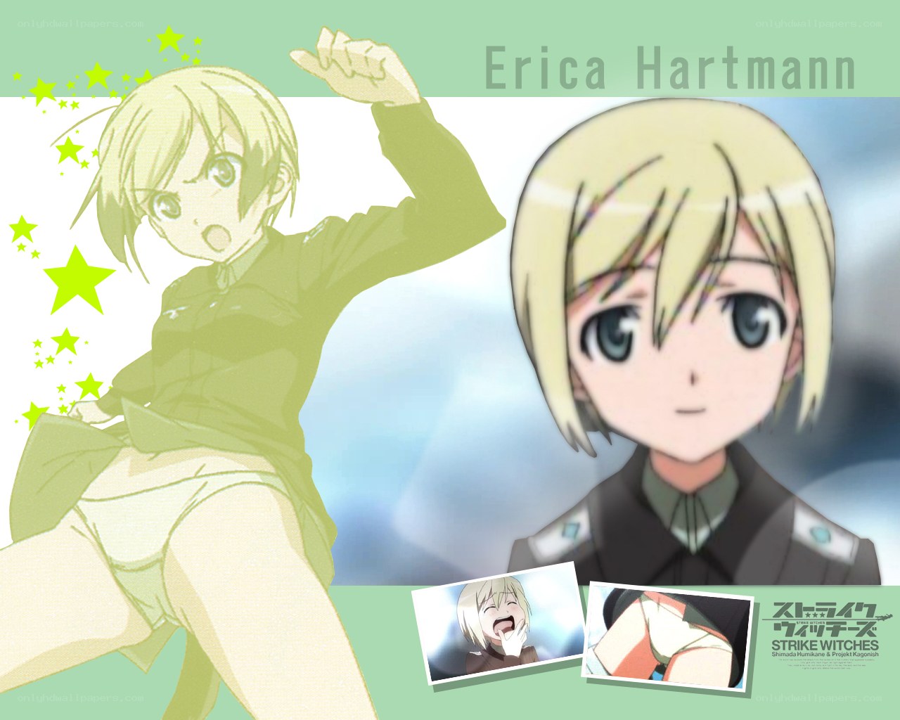 Erica Hartmann from Strike Witches