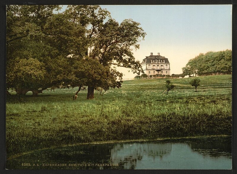 Ermitage with park view