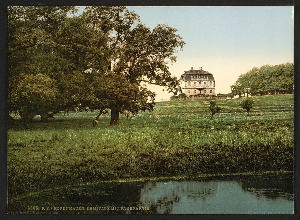 Ermitage with park view