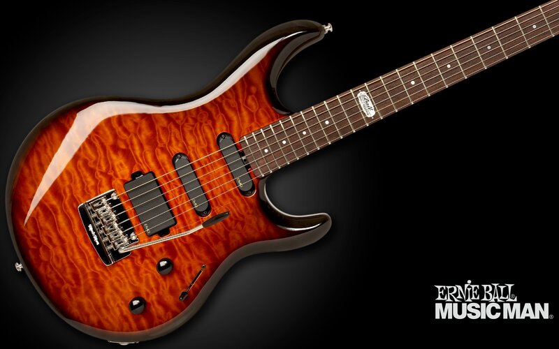 Ernie Ball Music Man guitar