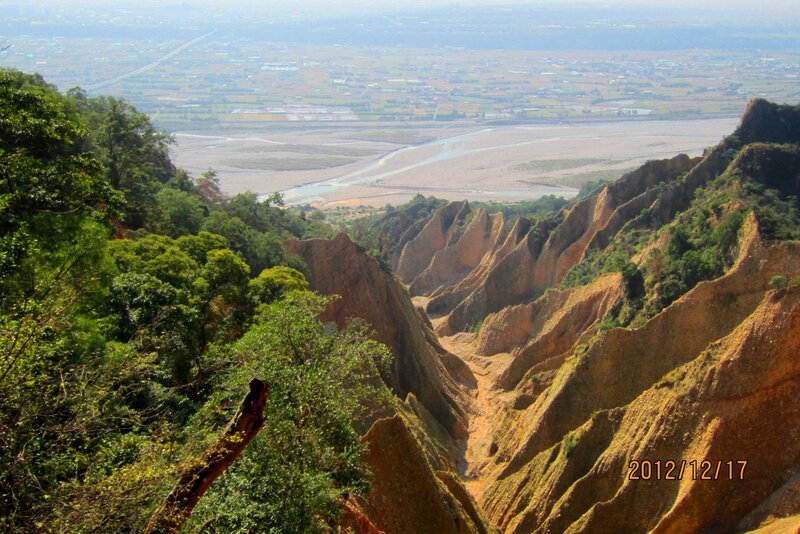 Eroded Canyon Landscape