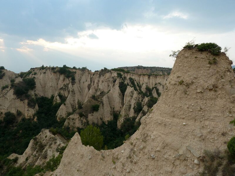 Eroded Clay Formations