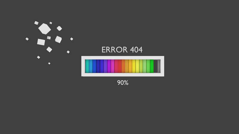 Error 404 Loading Bar