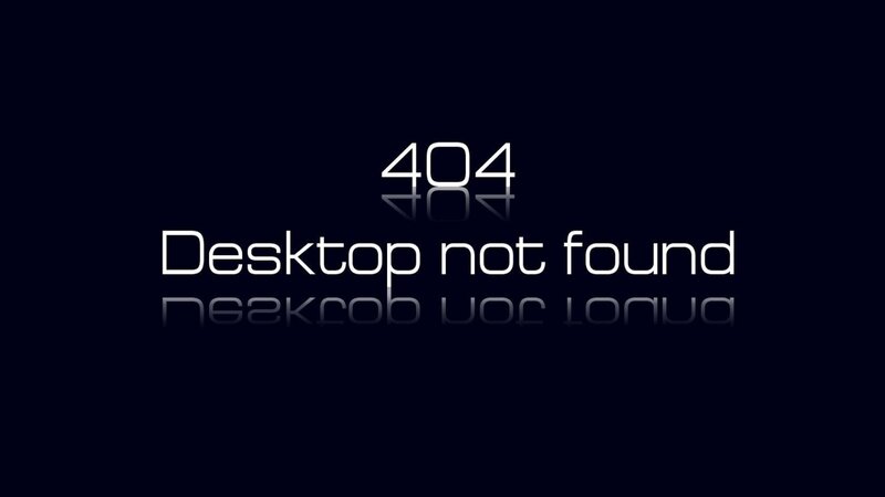 Error Message on Screen — Black, Neutral
