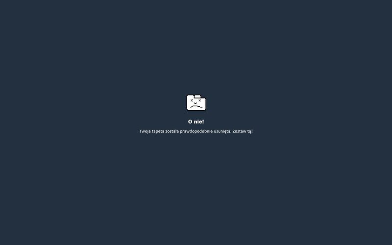 Error message screen